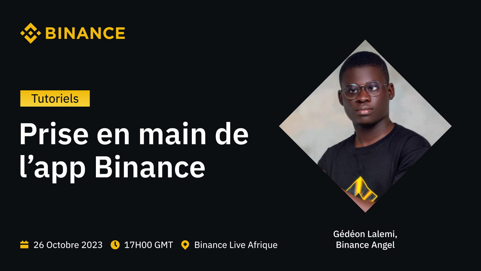 Prise En Main De L Application Binance Suite 3 Binance Live