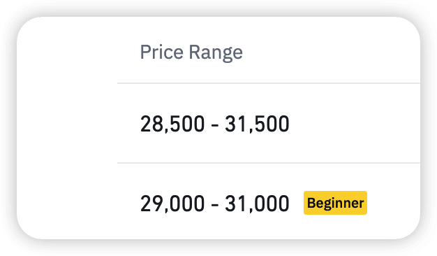 Доступны новые продукты Range Bound (12.04.2023) | Binance Support