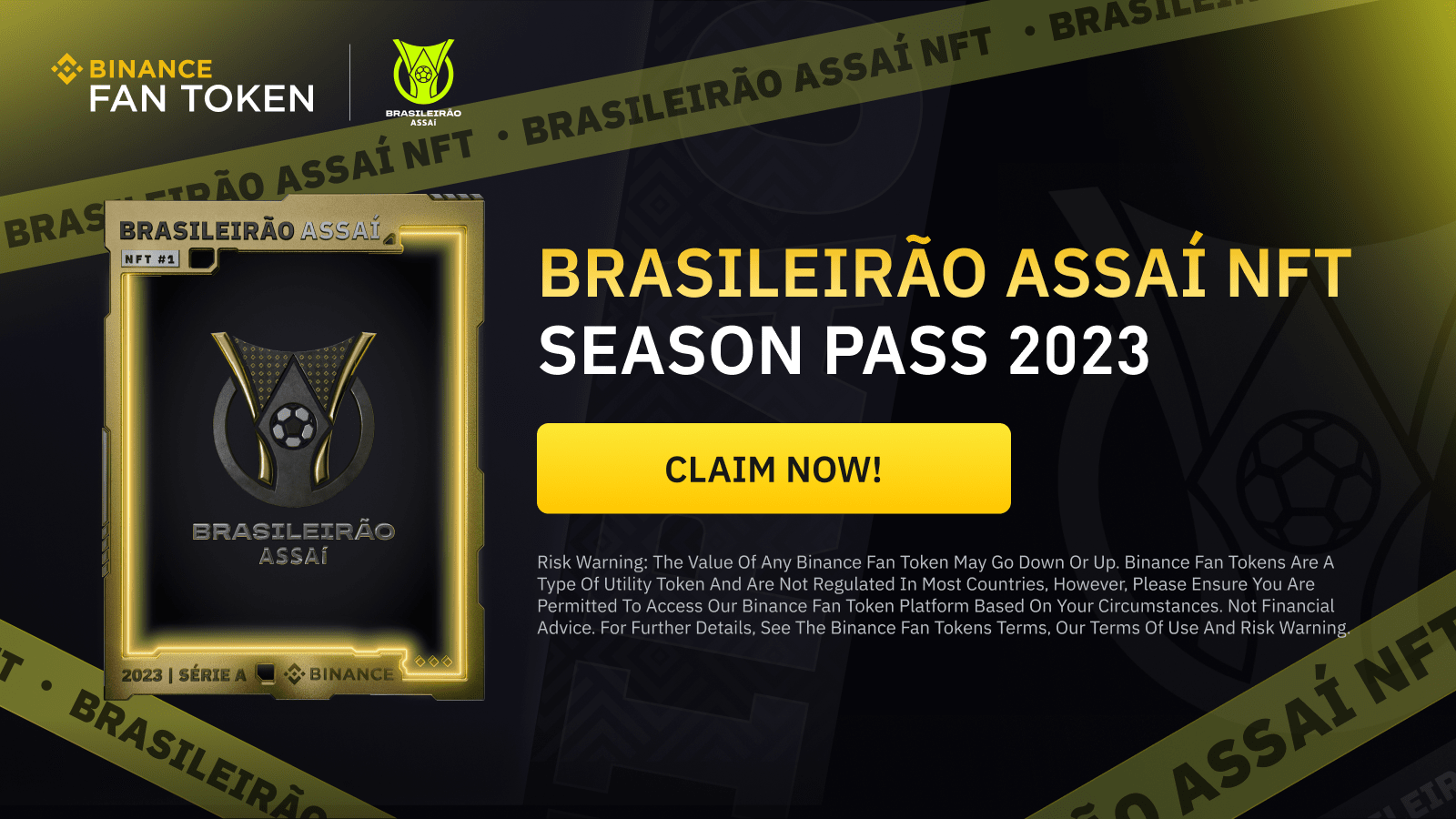 Binance Fan Token Launches Brasileirão Assaí NFT Season Pass 2023 | Binance Support