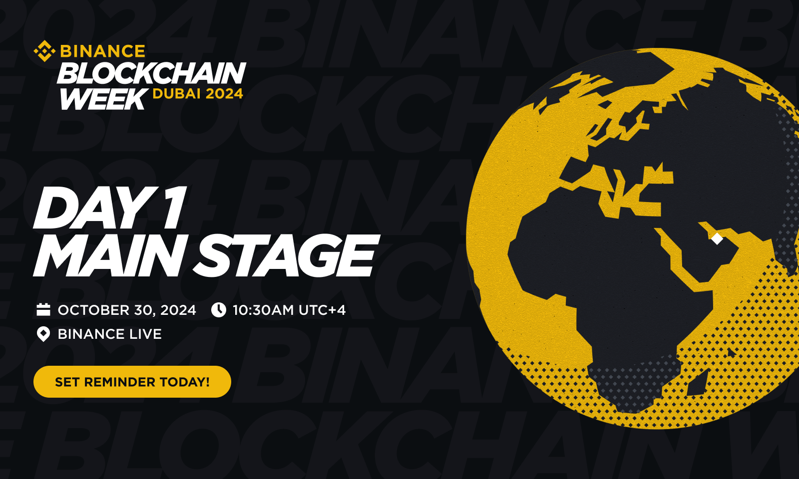 Binance Blockchain Week Dubai 2024, Day 1, Part 2