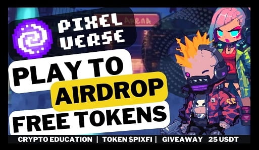 PLAY TO AIRDROP | EARN FREE NEW TOKENS $PIXEL | PIXELVERSE NEW METAVERSE