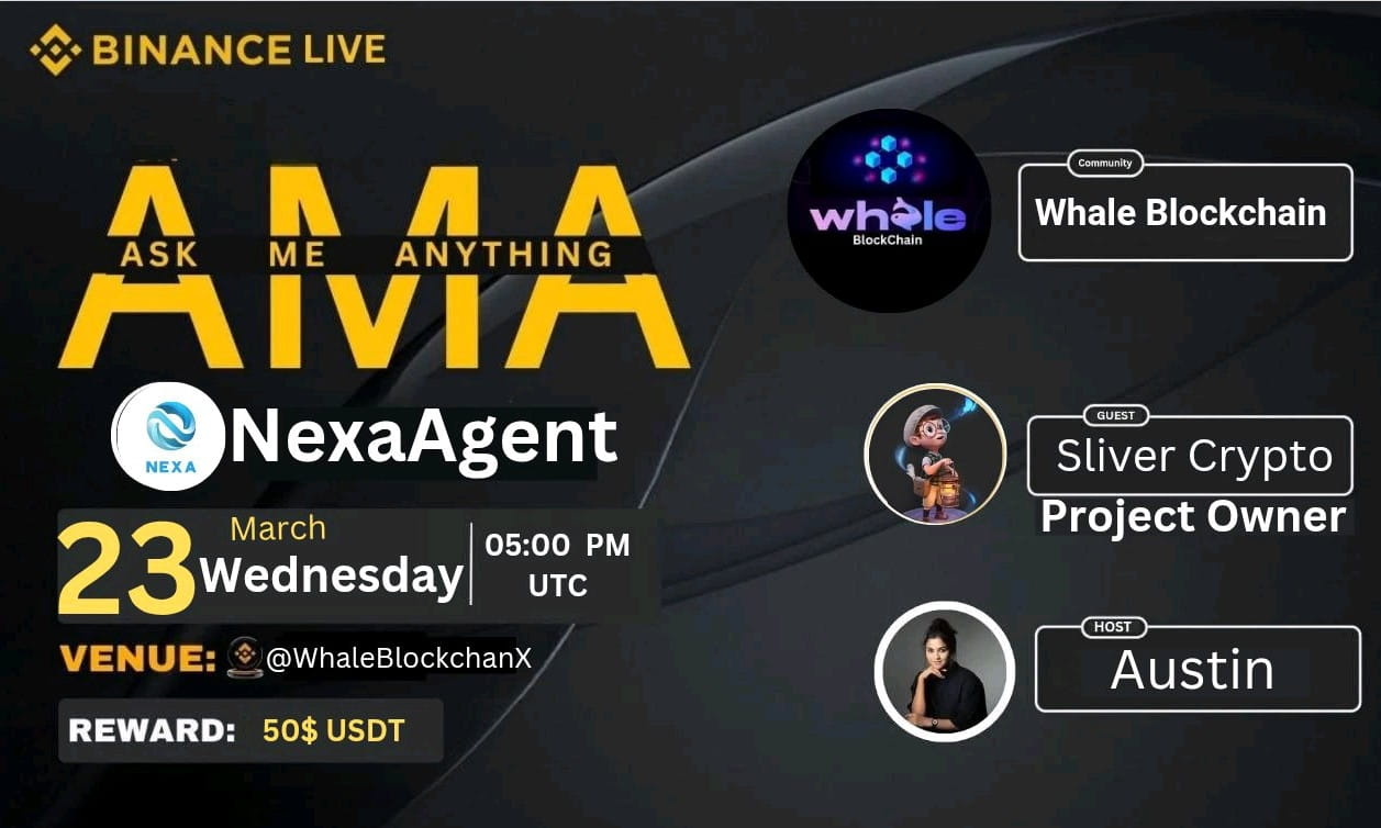 Binance Live AMA With x #NexaAgent