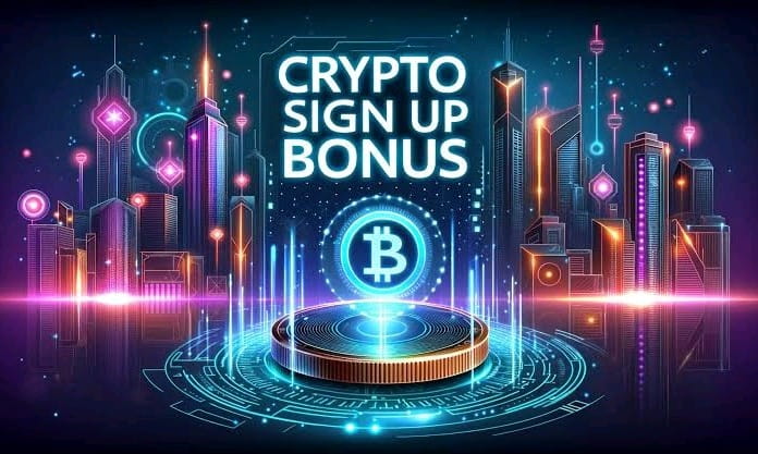 CRYPTO SING UP BONUS