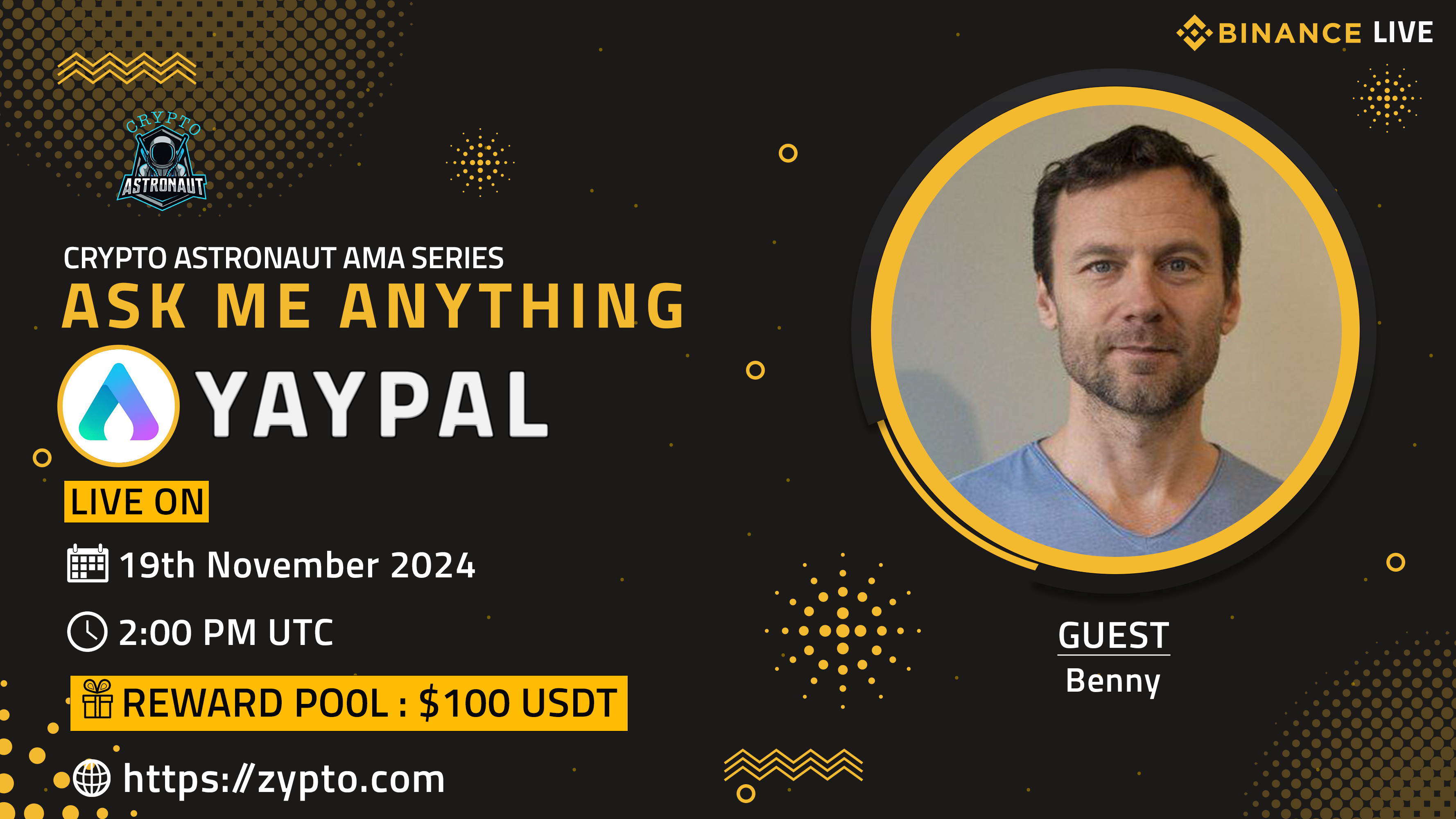 Crypto Astronaut Host AMA With YayPal