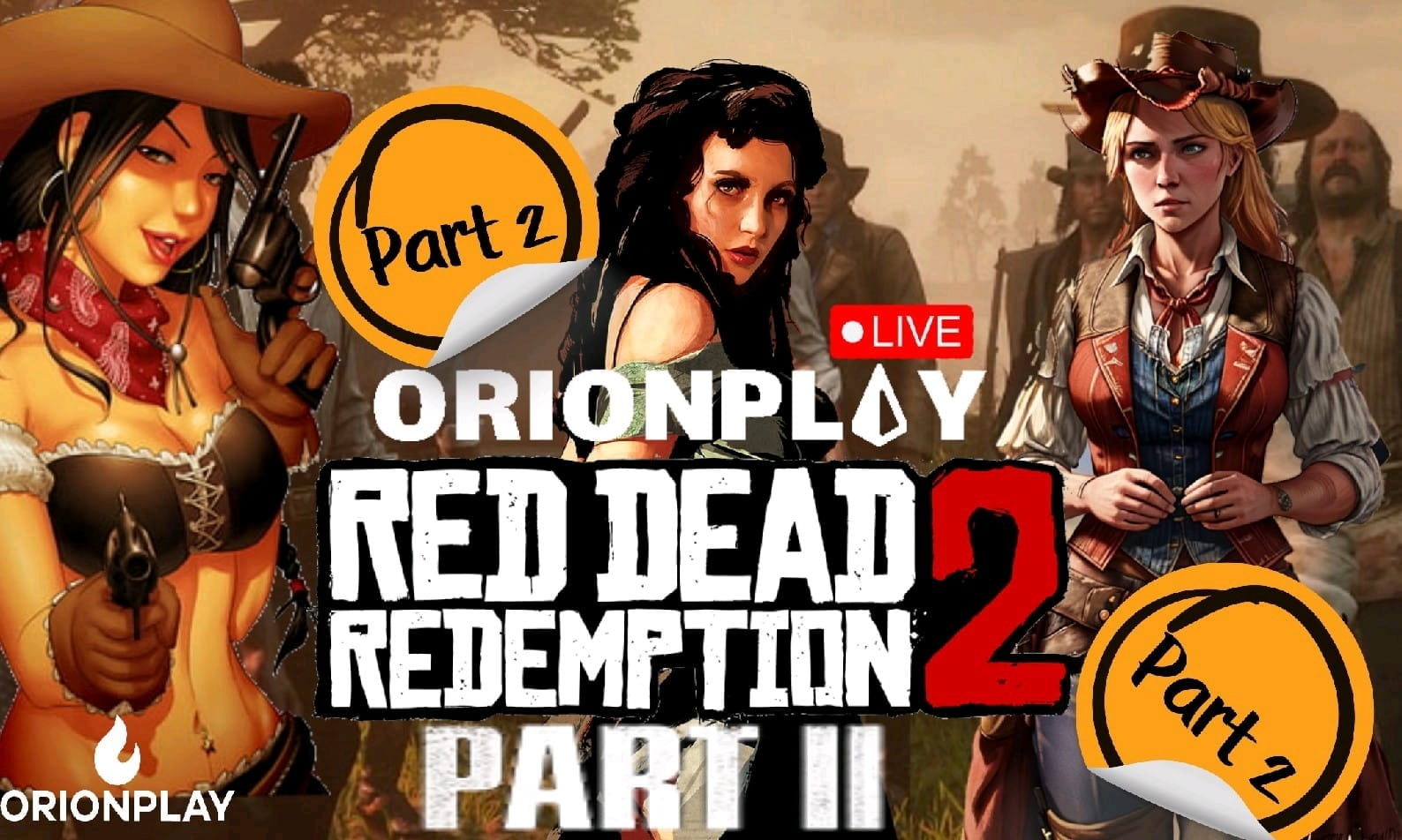 Members Only✅BPW51REIHU||Red Dead Redemption Part-2  Full Gameplay Live