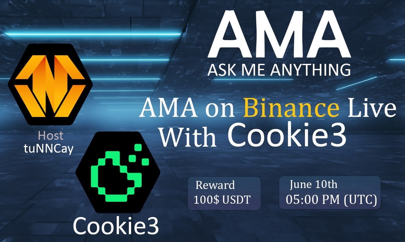 AMA with Cookie3 | $100 Total Boxes
