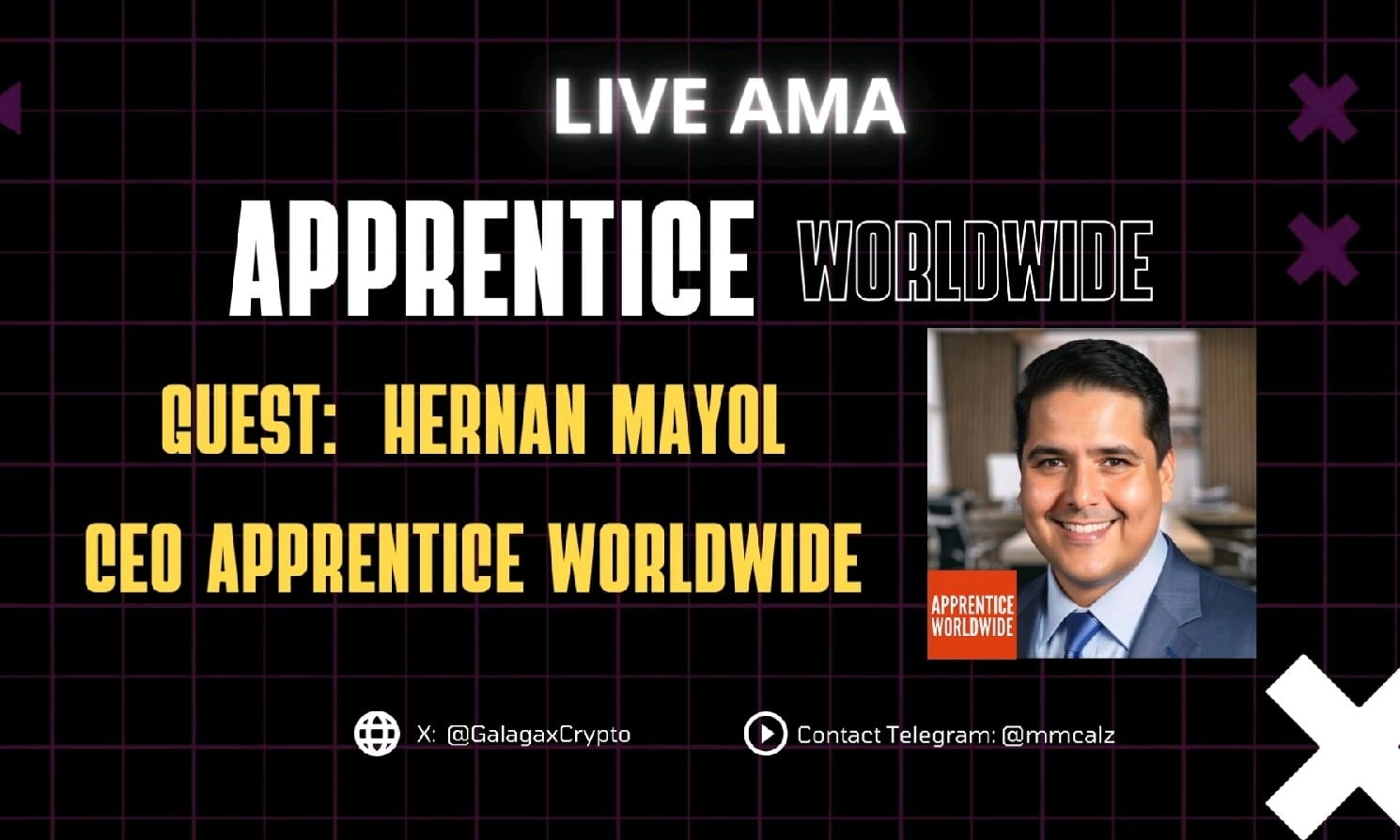 Live AMA - Apprentice Worldwide