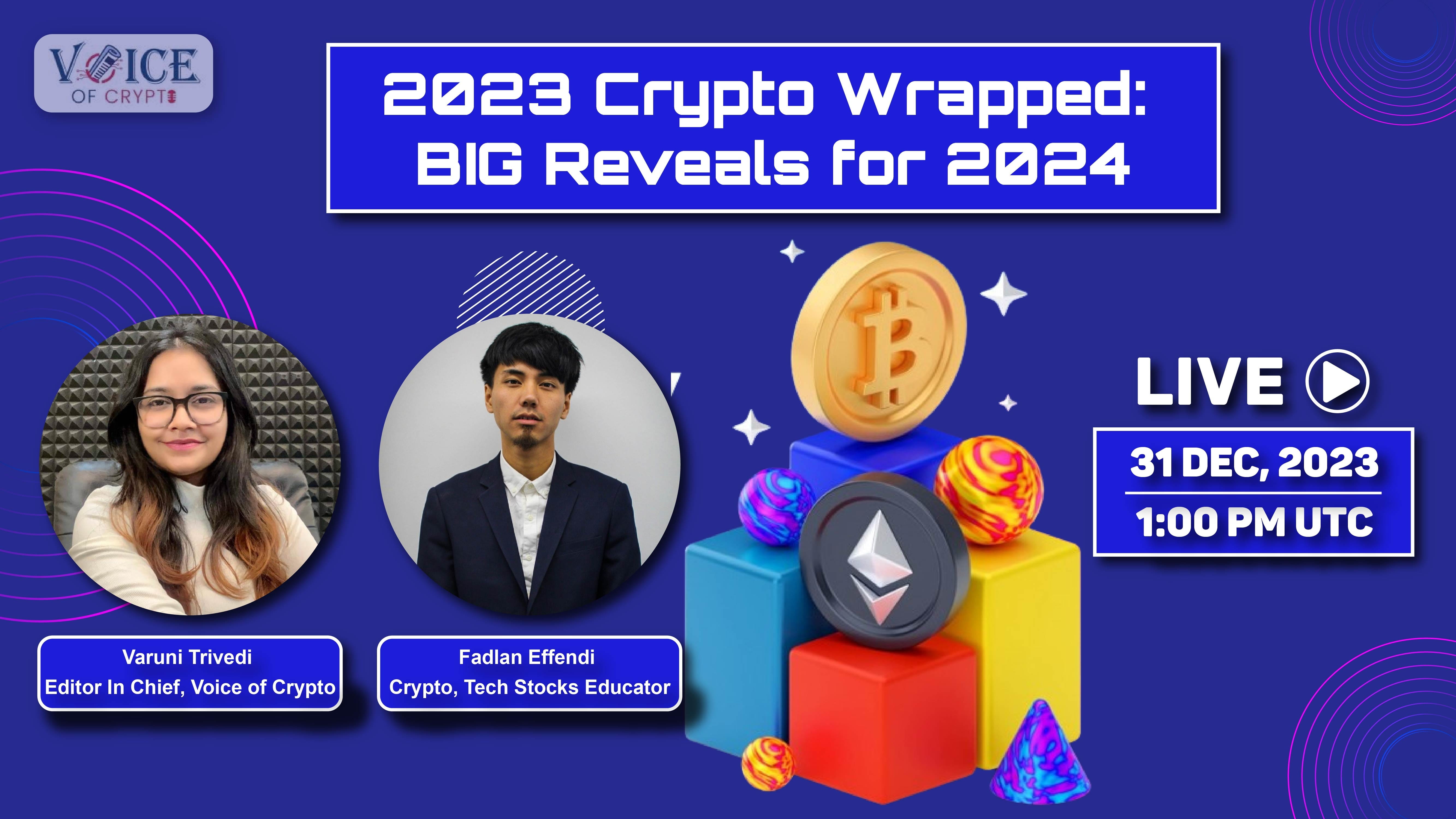 2023 Crypto Wrapped: BIG Reveals for 2024