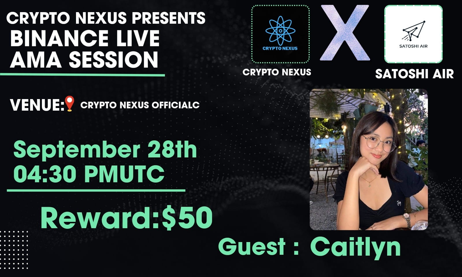 Crypto nexus AMA With SATOSHI AIR 