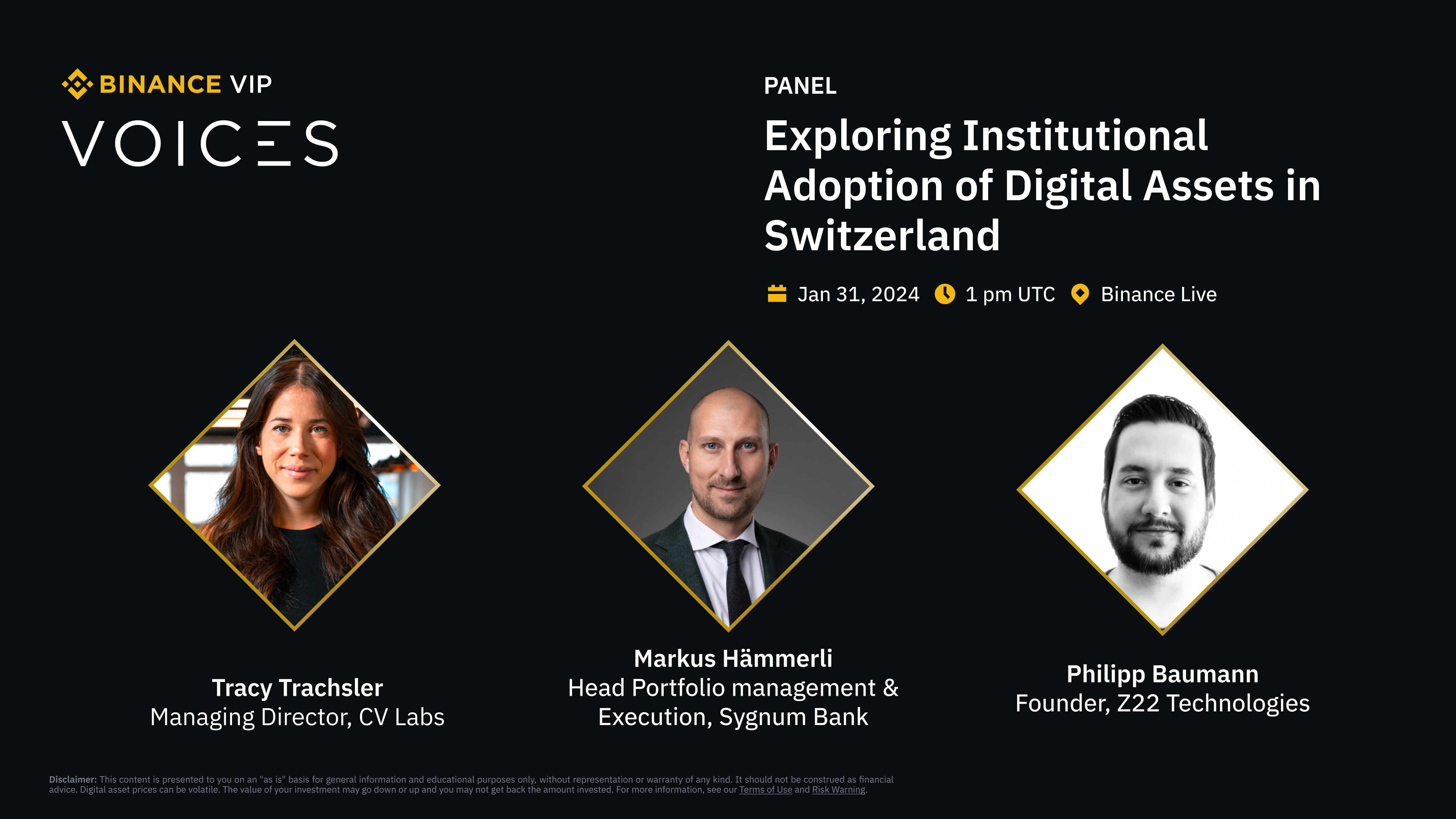 Binance VIP Voices Ep. 6 | Unpacking the Institutional Adoption of Digital Assets in Switzerland