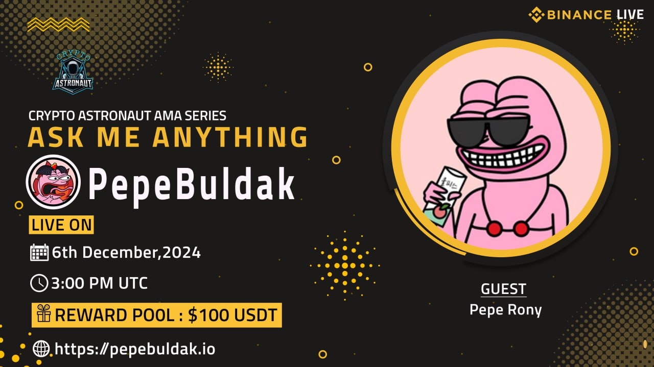 Crypto Astropnaut Host AMA With PepeBuldak