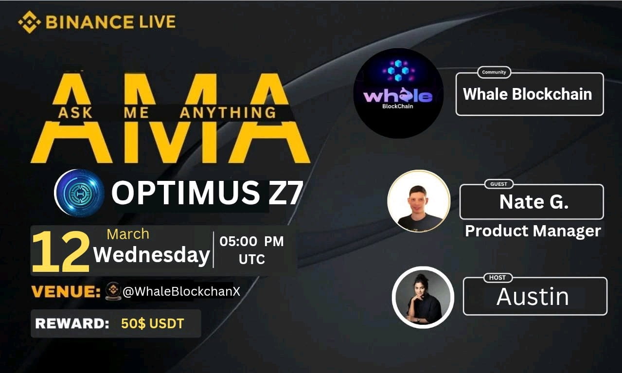 Binance Live AMA With x #Optimus Z7