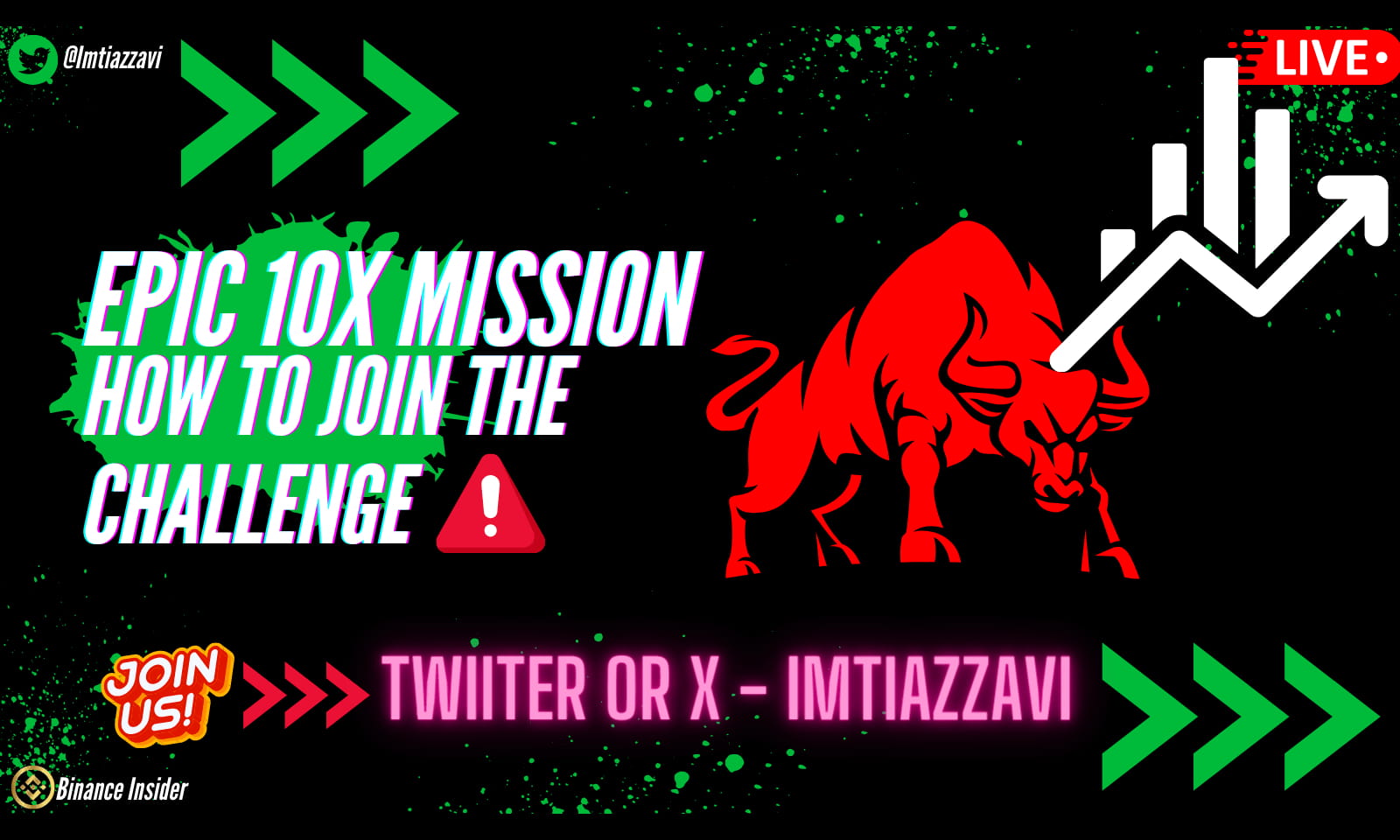 How to join my 10x Challenge/Gems Group/Twitter/ Tg Group