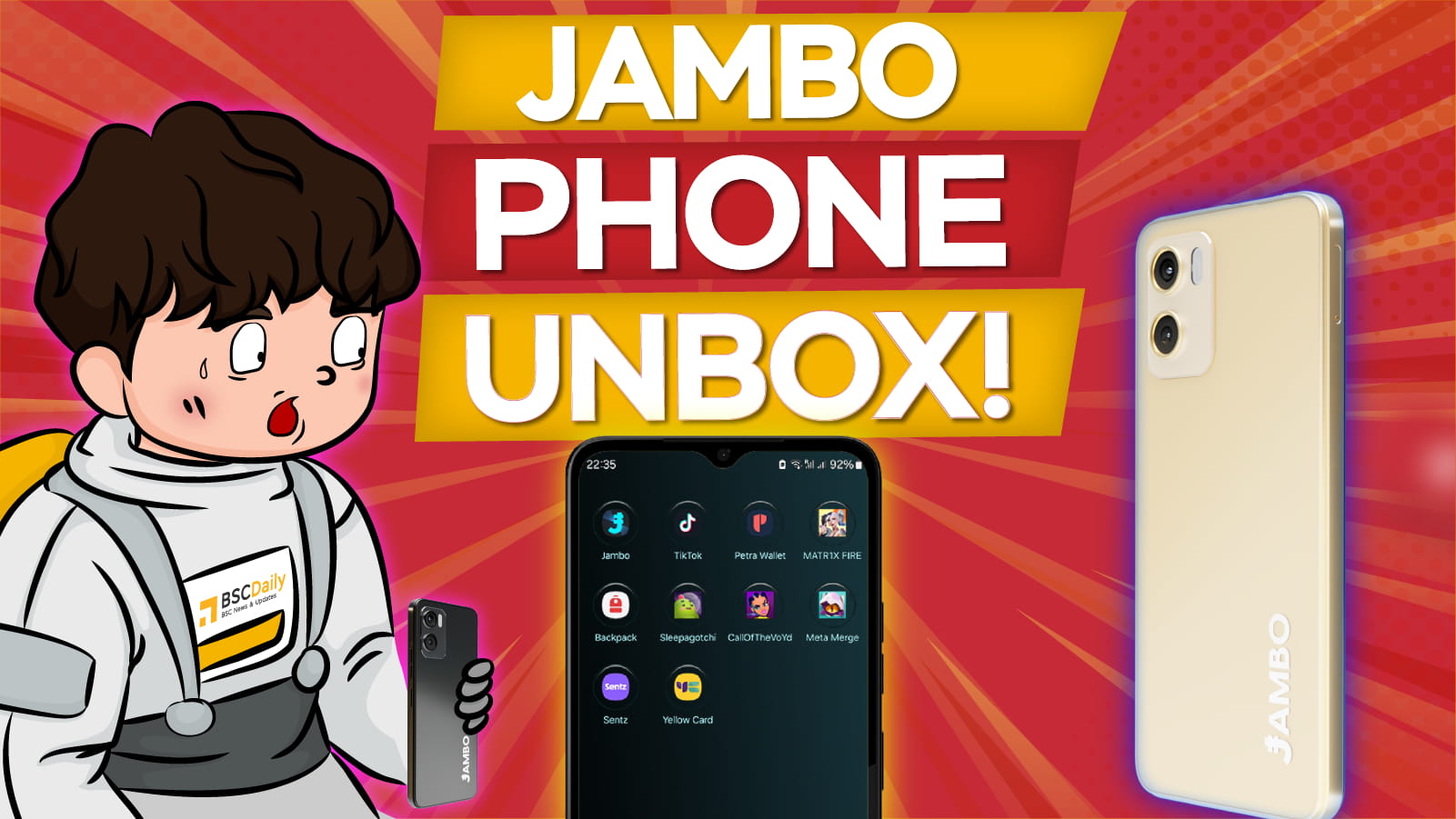 Jambo Phone UNBOX!!!