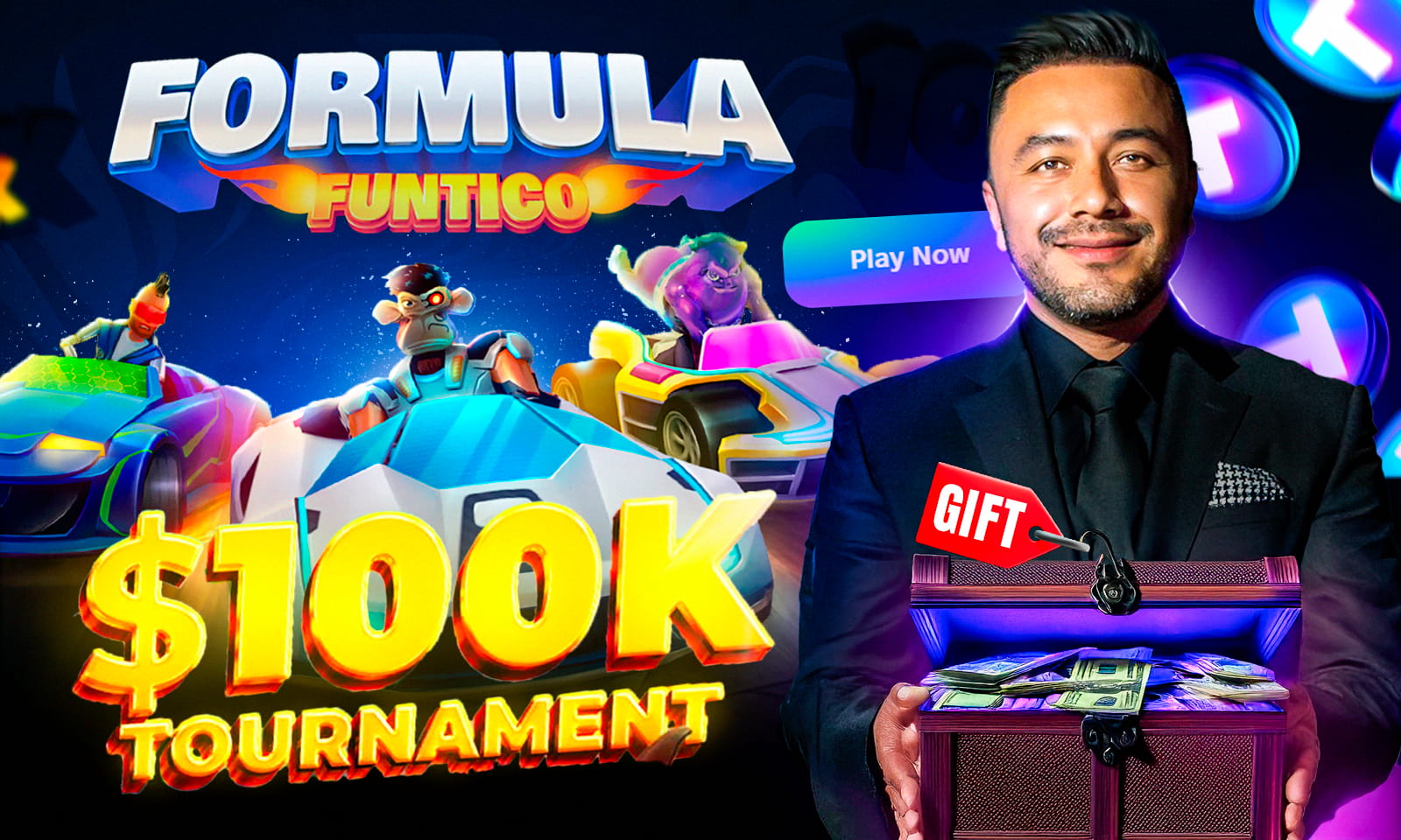 What is Funtico's 100k tournament?