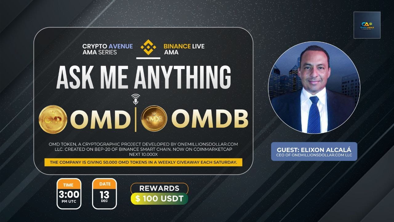 AMA - Crypto Avenue X OMD Token