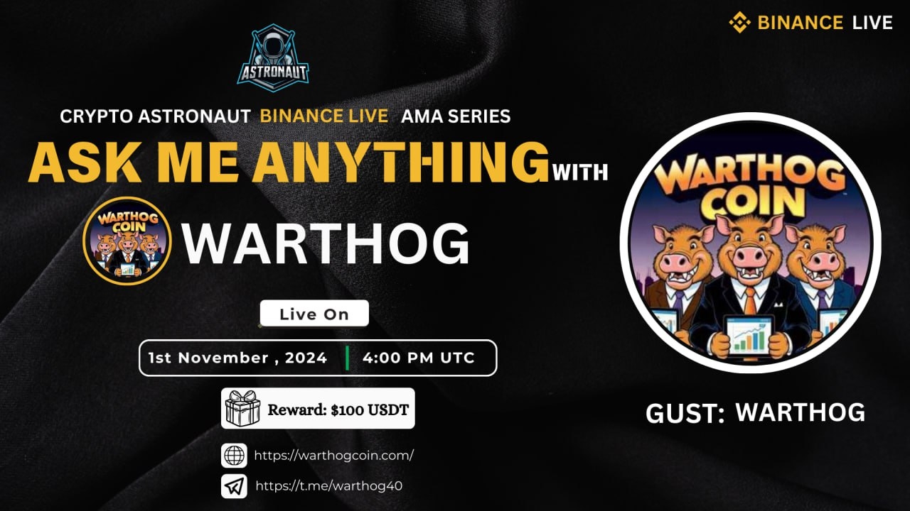 Crypto Astronaut Host AMA With WARTHOG