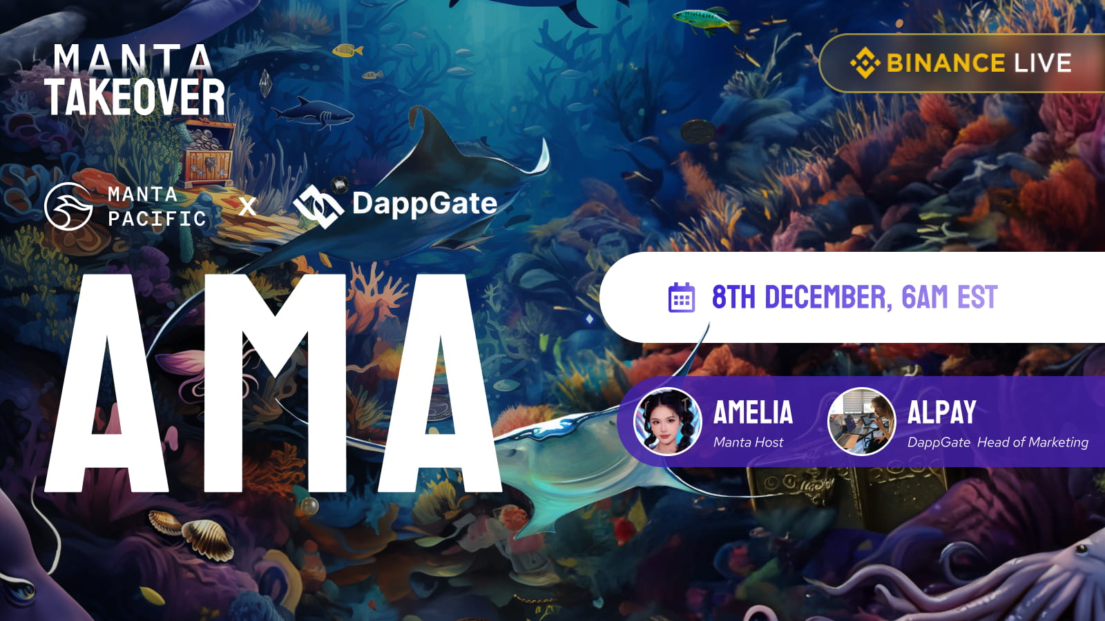 Manta Takeover -  DappGate AMA