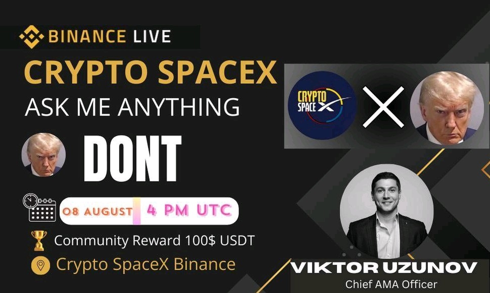 AMA RECAP : CRYPTO SPACEX ✖️  DON'T 