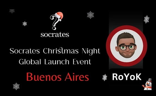 Socrates Christmas Night Global Launch Event— Buenos Aires