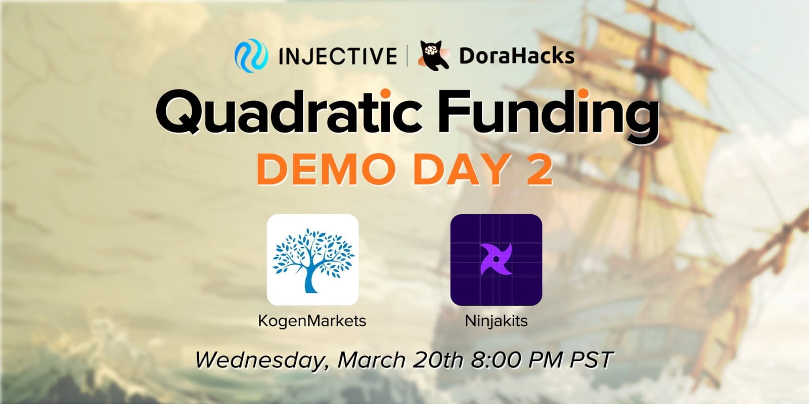 Injective Grant DAO Quadratic Funding Round1 Demo Day 2