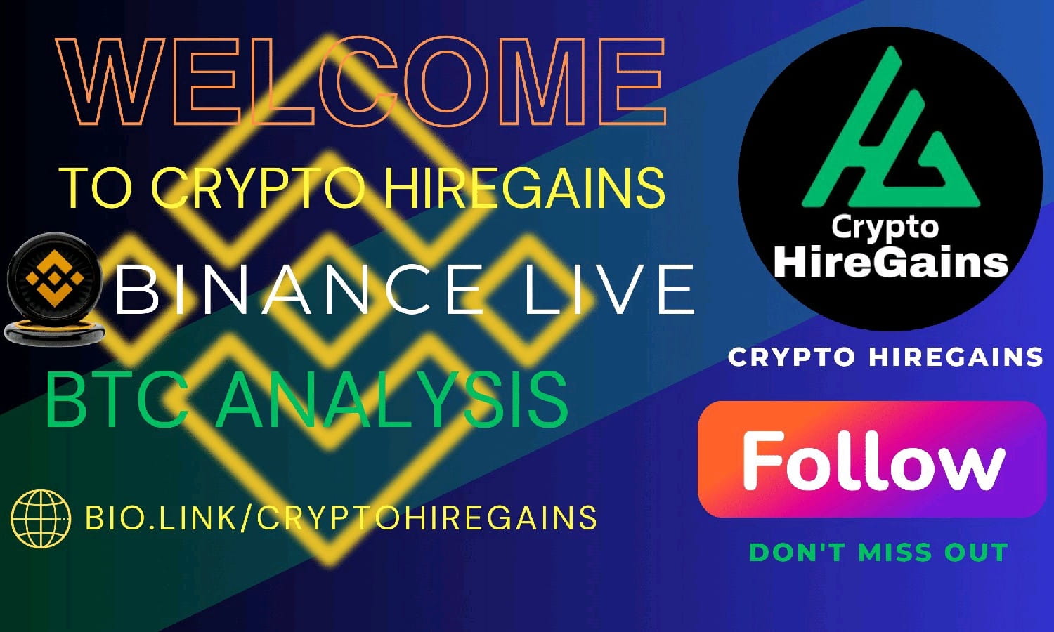 BTC Analyses and Free Crypto Boxes Party With CryptoHireGains 