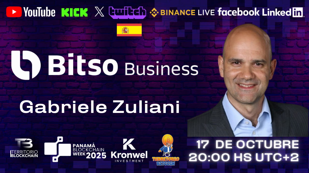 Conoce a Bitso Business con Gabriele Zuliani