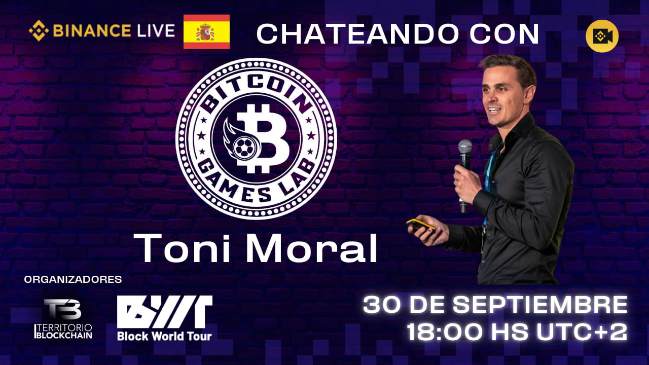 Conoce Bitcoin Games Lab con Toni Moral