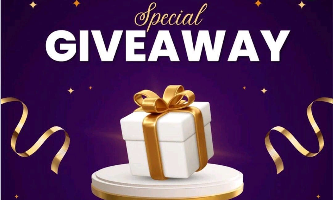 Massive giveaway 