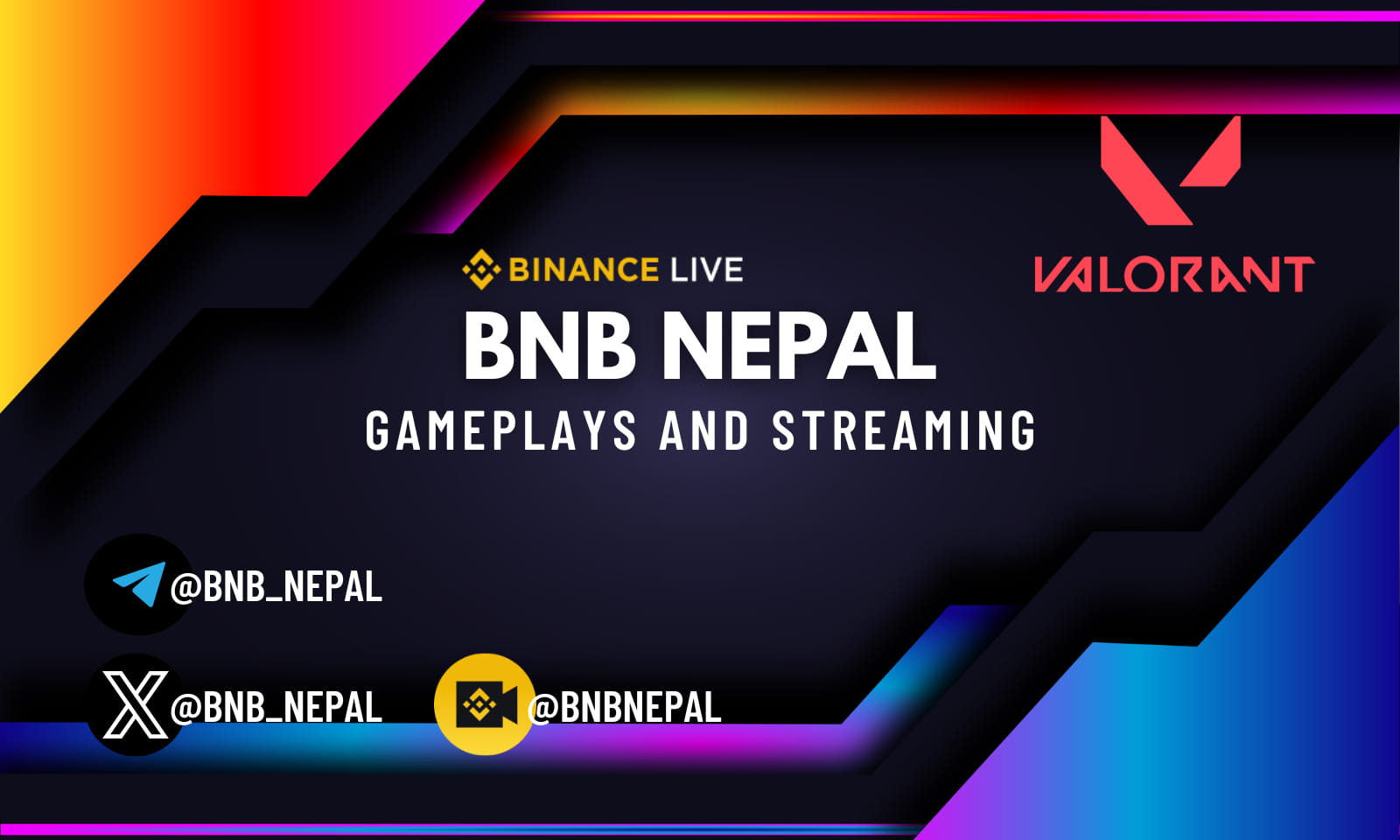 Valorant Game Live Stream-1 | BNBNepal