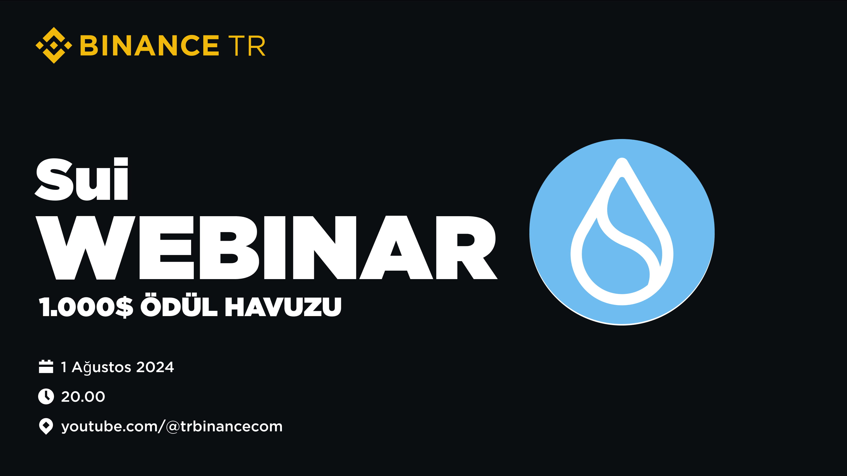 Sui ile ile HODL & Öğren & Kazan Etkinliği Webinar