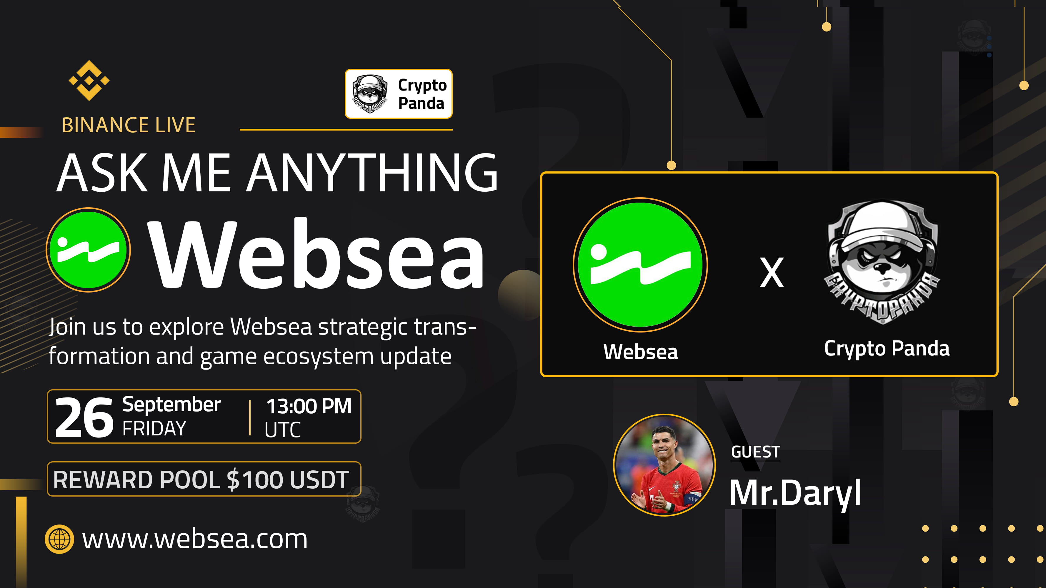 Crypto Panda presents AMA with Websea