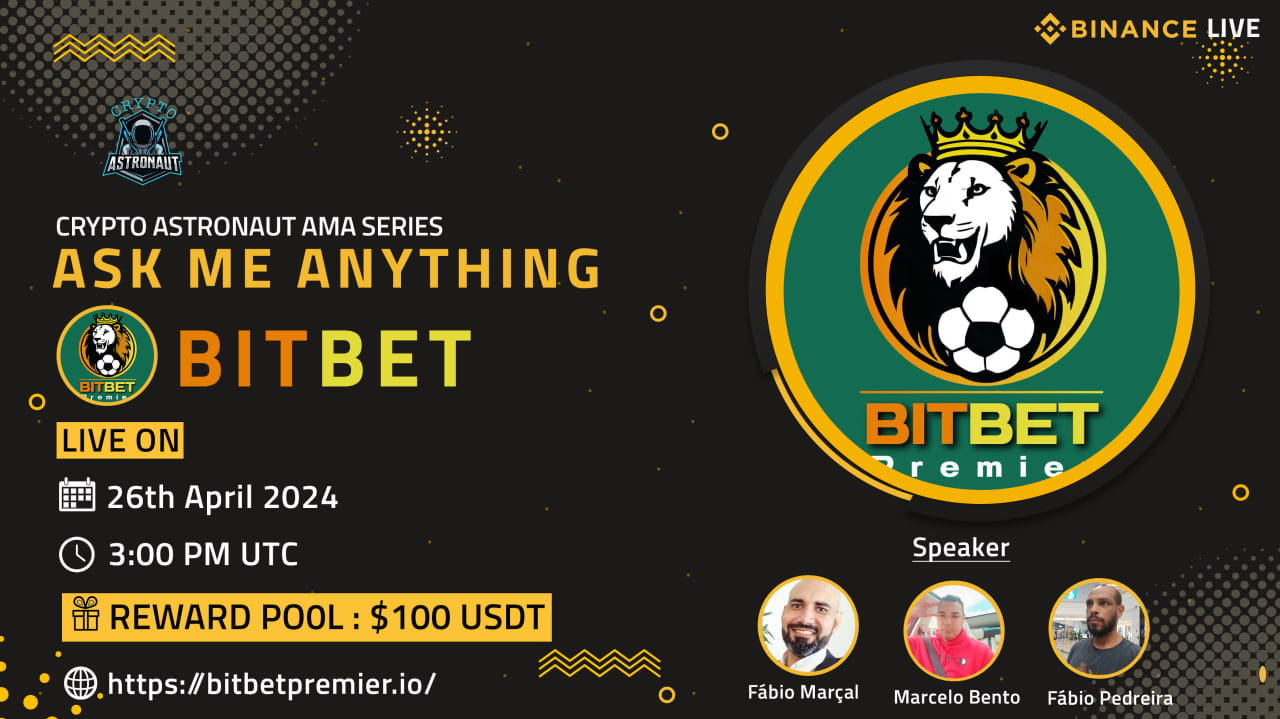 AMA - Crypto Astronaut + BITBET (Reward: $100 USDT)