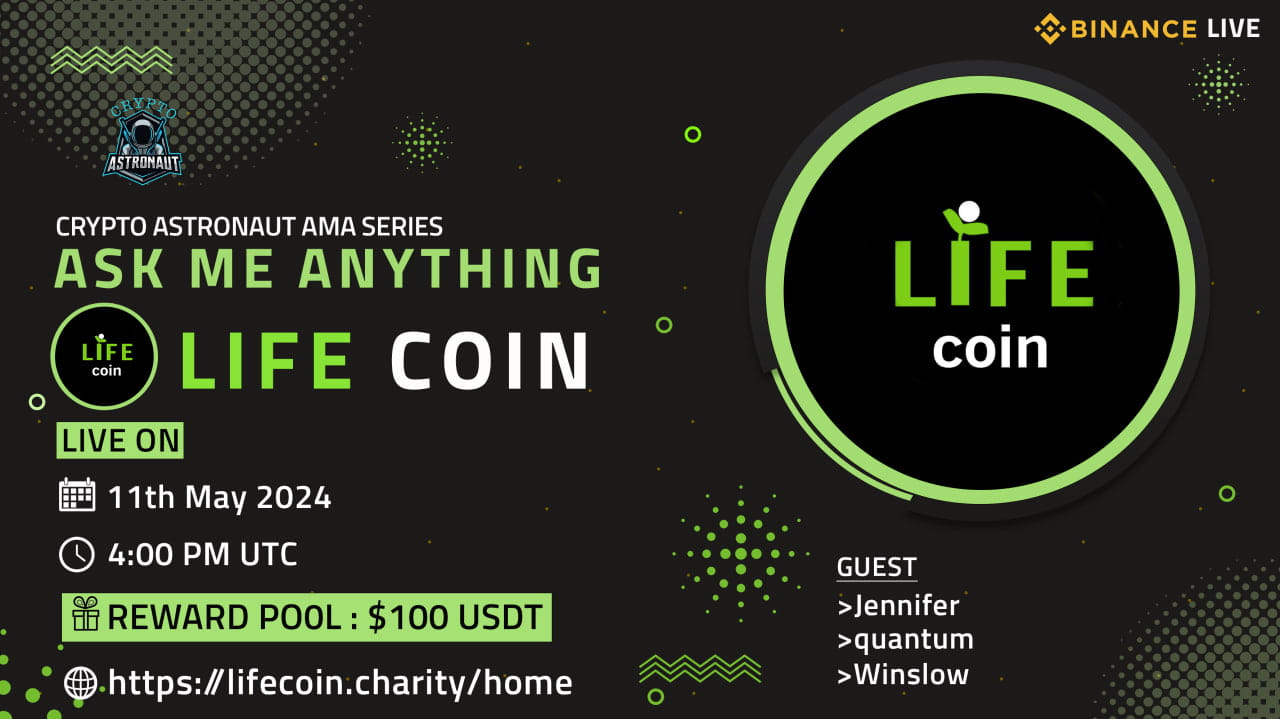 AMA - Crypto Astronaut >< Life Coin