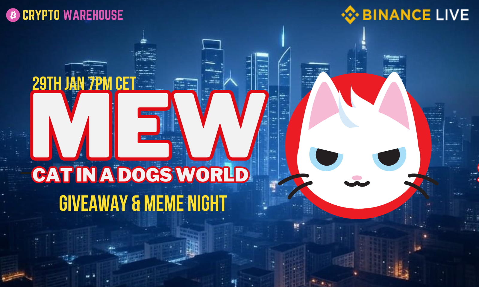 MEW Night - Live Giveaway!!!