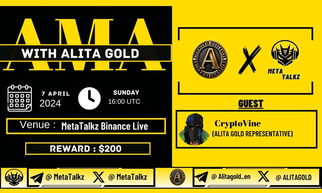 Meta Talkz AMA with ALITA Gold 