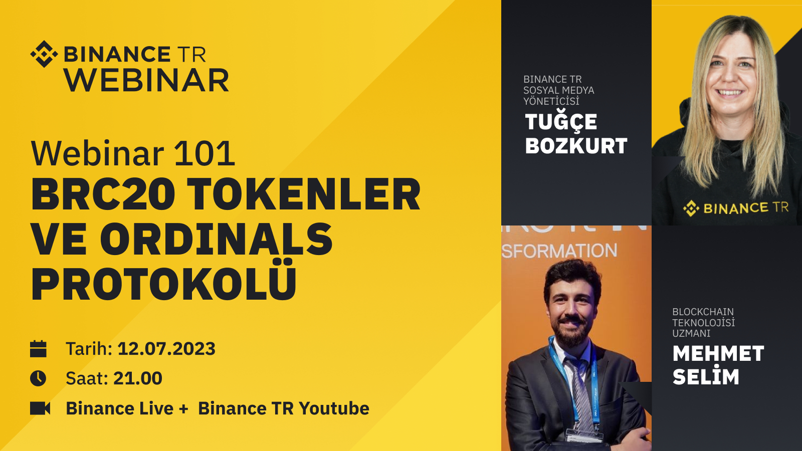 #Webinar101: BRC20 Tokenler ve Ordinals Protokolü