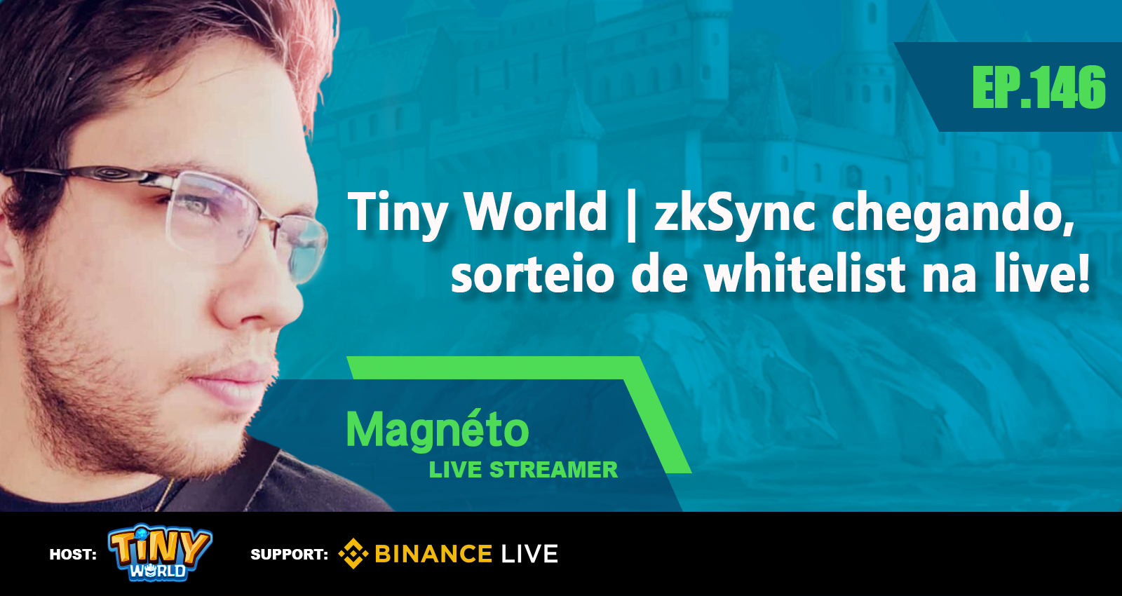 Tiny World| zkSync chegando, sorteio de whitelist na live!