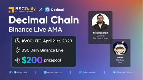 Decimal BSC AMA Recap