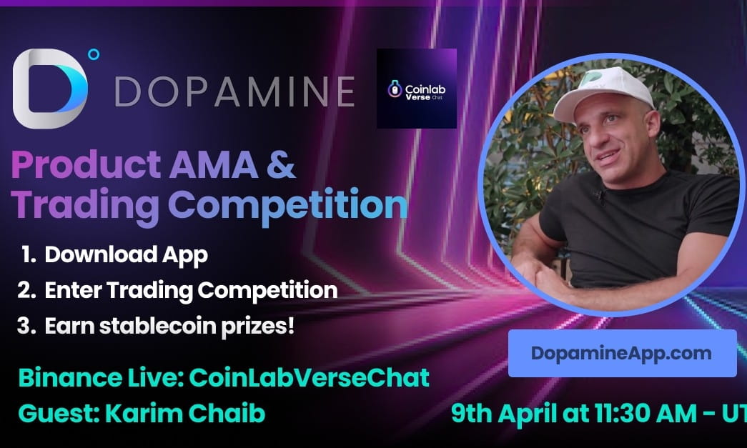 Binance Live AMA With #Dopamine