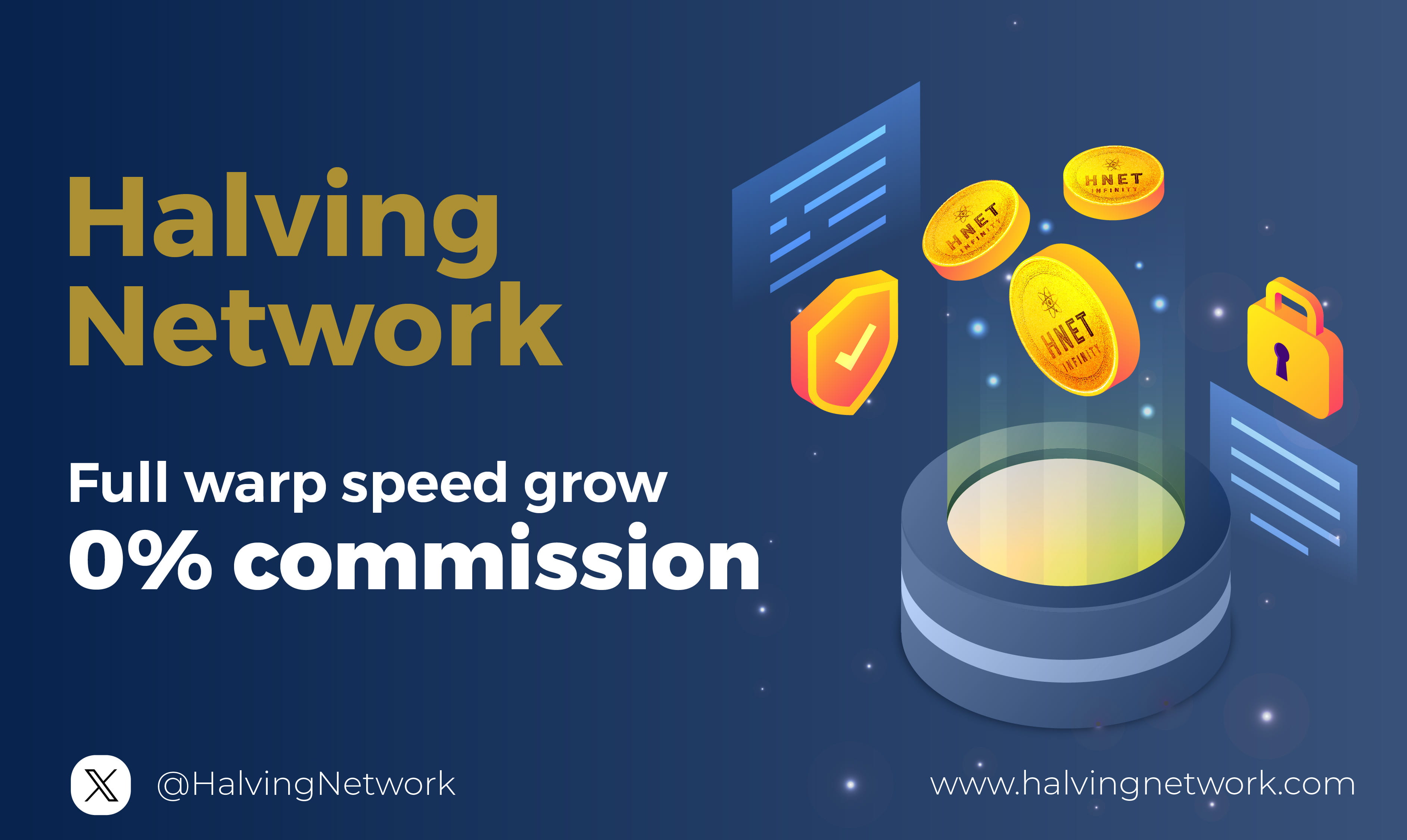 HALVING NETWORK Your DeFi Payments