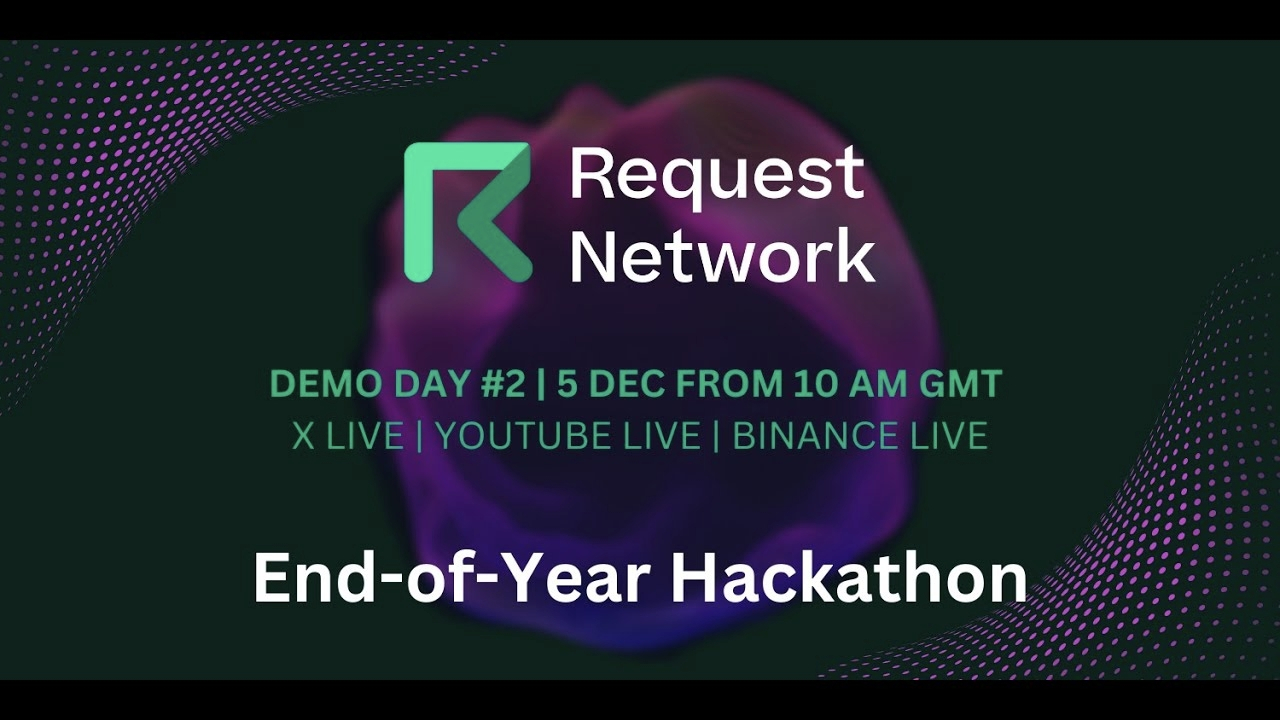 End-of-Year Hackathon with Request Network Demo event 2