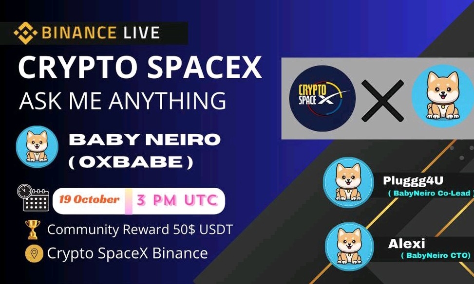 AMA RECAP : CRYPTO SPACEX ✖️ BABY NEIRO