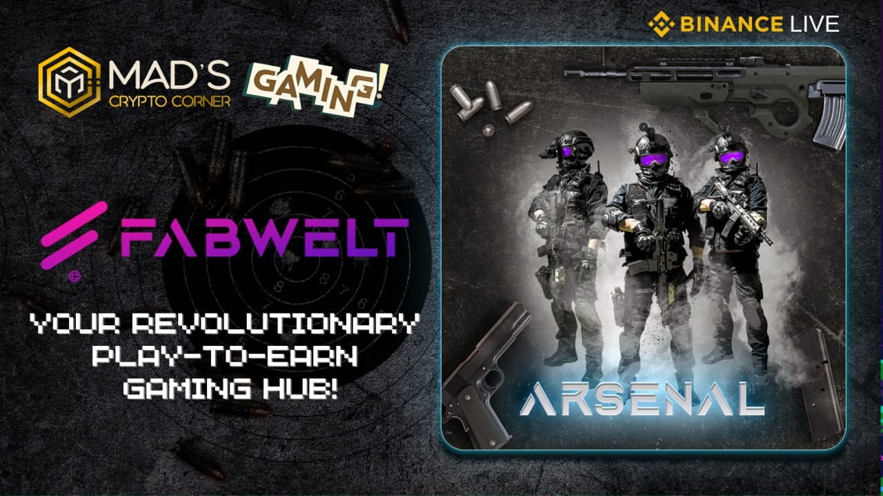 Arsenal powered by Fabwelt - Your Revolutionary Play-to-Earn Gaming Hub
