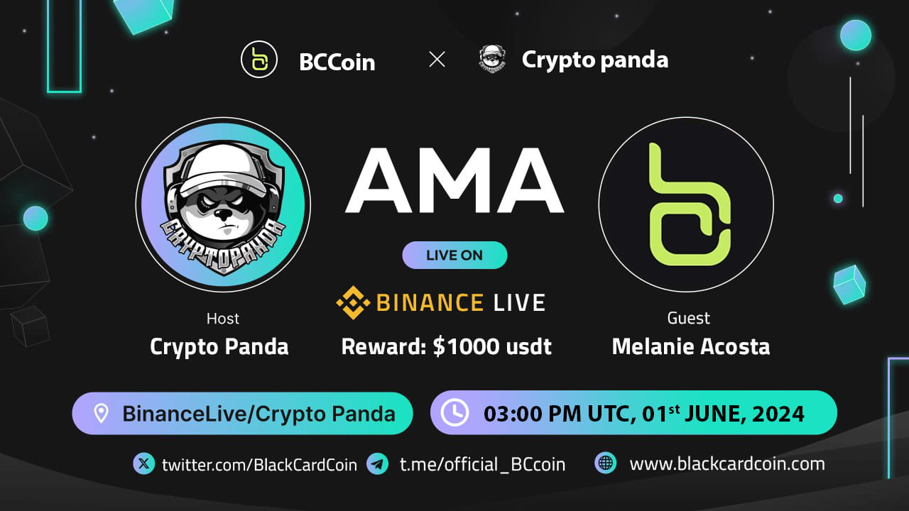 Crypto Panda presents AMA with BCCoin