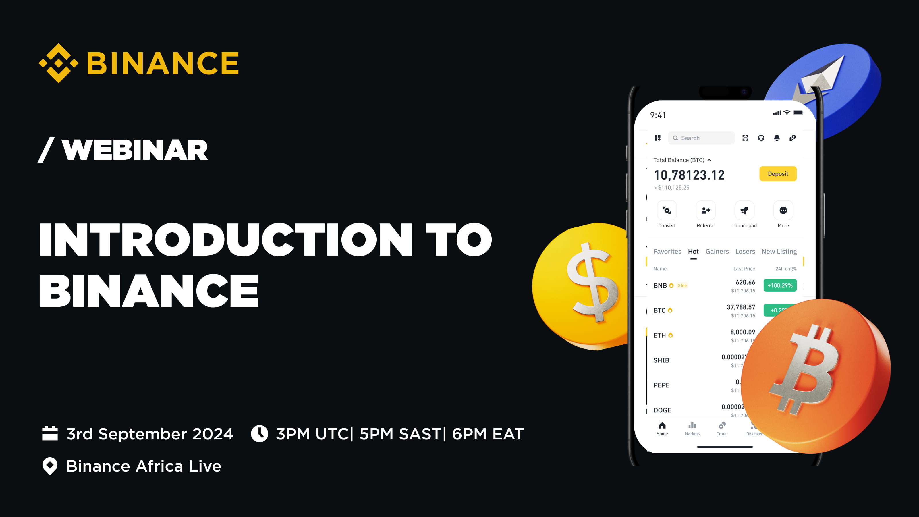 Introduction to Binance - September Cohort