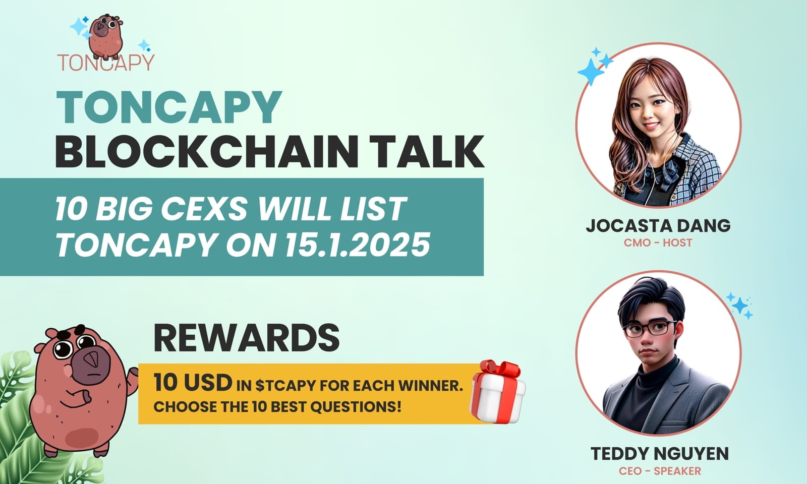 TONCAPY BLOCKCHAIN TALK 