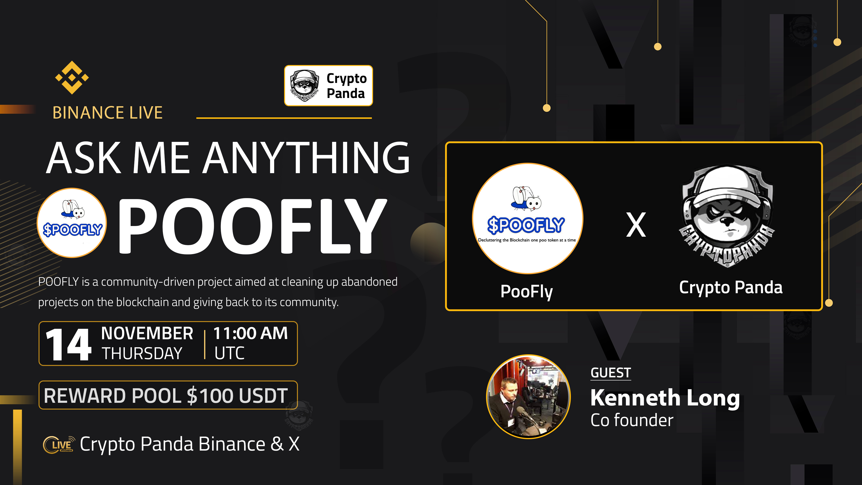 Crypto Panda Presents AMA with POOFLY // $100 Giveaway