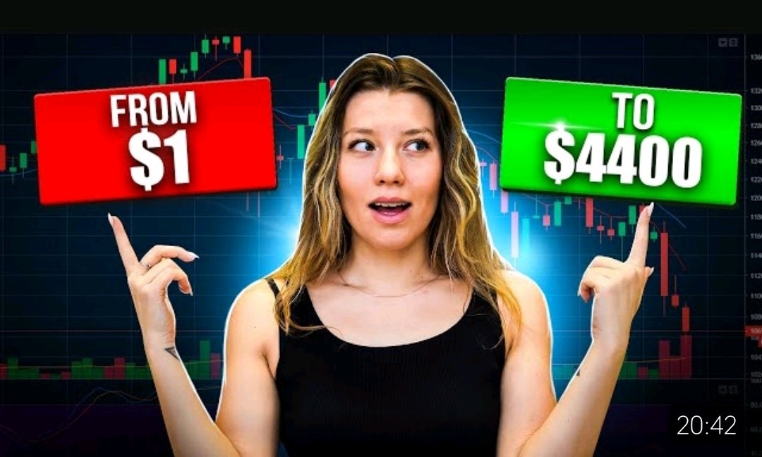 Turn $1 Into $4,400 in 20 minutes | NO RISK PROFITABLE TRADING STRATEGY