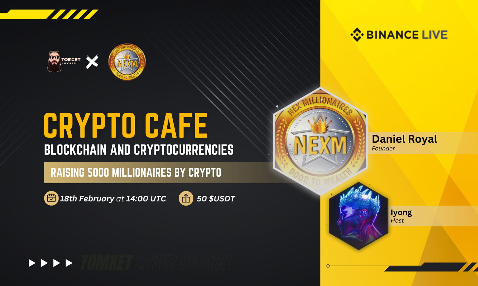 Crypto Cafe : NexMillionaires